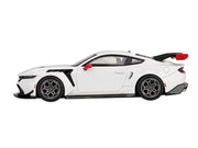 Ford Mustang GTD "Spirit of America" White with Red and Blue Stripes Limited Edition 1/64 Diecast Model Car by Mini GT image 2