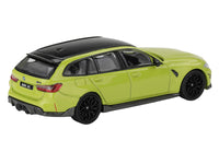 BMW M3 M Performance Touring Sao Paulo Yellow with Black Top Limited Edition 1/64 Diecast Model Car by Mini GT image 3