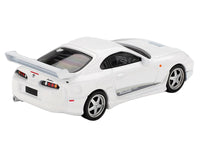 Toyota Supra "VeilSide Combat V-I" White Limited Edition 1/64 Die Cast Model Car by Mini GT image 3