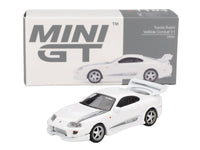 Toyota Supra "VeilSide Combat V-I" White Limited Edition 1/64 Die Cast Model Car by Mini GT image 4