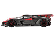 Bugatti Bolide Red and Carbon Fiber Limited Edition 1/64 Diecast Model Car by Mini GT image 3