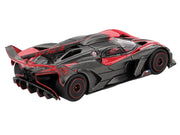 Bugatti Bolide Red and Carbon Fiber Limited Edition 1/64 Diecast Model Car by Mini GT image 4