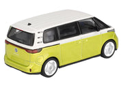 Volkswagen ID. Buzz Van Pomelo Yellow Metallic and Candy White Limited Edition 1/64 Diecast Model Car by Mini GT image 3