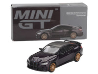 BMW M4 M-Performance Daytona Violet Metallic with Carbon Top Limited Edition 1/64 Diecast Model Car by Mini GT image 4