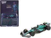 MINI GT 1:64 Aston Martin AMR24 #18 Lance Stroll, Canadian Grand Prix 2024.