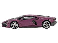 Lamborghini Revuelto Viola 30th Matt Purple Metallic Limited Edition 1/64 Diecast Model Car by Mini GT image 2