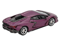 Lamborghini Revuelto Viola 30th Matt Purple Metallic Limited Edition 1/64 Diecast Model Car by Mini GT image 3