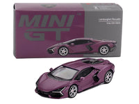 Lamborghini Revuelto Viola 30th Matt Purple Metallic Limited Edition 1/64 Diecast Model Car by Mini GT image 4