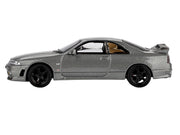 Nissan Skyline GT-R (NISMO BCNR33 CRS Version) RHD (Right Hand Drive) Dark Metal Gray Metallic Limited Edition 1/64 Diecast Model Car by Mini GT image 3