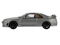 Nissan Skyline GT-R (NISMO BCNR33 CRS Version) RHD (Right Hand Drive) Dark Metal Gray Metallic Limited Edition 1/64 Diecast Model Car by Mini GT image 3