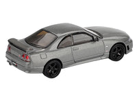 Nissan Skyline GT-R (NISMO BCNR33 CRS Version) RHD (Right Hand Drive) Dark Metal Gray Metallic Limited Edition 1/64 Diecast Model Car by Mini GT image 4