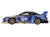 Nissan Silvia (S15) LB-Super Silhouette RHD (Right Hand Drive) #555 Yukio Fausto "Team MINI GT Liberty Walk" "Formula Drift Japan" (2025) Limited Edition 1/64 Diecast Model Car by Mini GT image 3