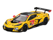 Chevrolet Corvette Z06 GT3.R #3 Antonio Garcia - Daniel Juncadella - Alexander Sims "Corvette Racing by Pratt Miller Motorsports" GTD Pro Class 2nd Place IMSA "24 Hours of Daytona" (2025) Limited Edition 1/64 Die Cast Mo image 2