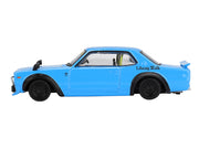 Nissan LB-Works Hakosuka RHD (Right Hand Drive) Baby Blue Limited Edition 1/64 Diecast Model Car by Mini GT image 3