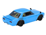 Nissan LB-Works Hakosuka RHD (Right Hand Drive) Baby Blue Limited Edition 1/64 Diecast Model Car by Mini GT image 4