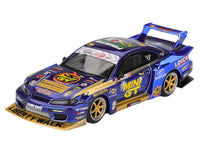 Nissan Silvia (S15) LB-Super Silhouette RHD (Right Hand Drive) #555 Yukio Fausto "Team MINI GT Liberty Walk" Halloween Special "Formula Drift Japan" (2025) Limited Edition 1/64 Diecast Model Car by Mini GT image 2