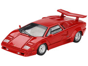 Lamborghini Countach "25th Anniversary" Red Limited Edition 1/64 Diecast Model Car by Mini GT image 2