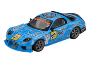 Mazda RX-7 RE-Amemiya RHD (Right Hand Drive) Blue with Graphics "D1GP" (2025) Limited Edition 1/64 Diecast Model Car by Mini GT image 2