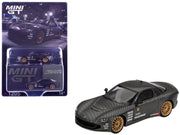 Mazda RX-7 RE-Amemiya "Matsukiyo KOKU 3 Rotor NA-7" Carbon Fiber "Tokyo Auto Salon 2025 Best Tuned Car Award" Limited Edition 1/64 Diecast Model Car by Mini GT