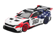 Ford Mustang GTD "America 250 - USA Exclusive" White with American Flag Graphics Limited Edition 1/64 Die Cast Model Car by Mini GT image 2