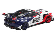 Ford Mustang GTD "America 250 - USA Exclusive" White with American Flag Graphics Limited Edition 1/64 Die Cast Model Car by Mini GT image 4