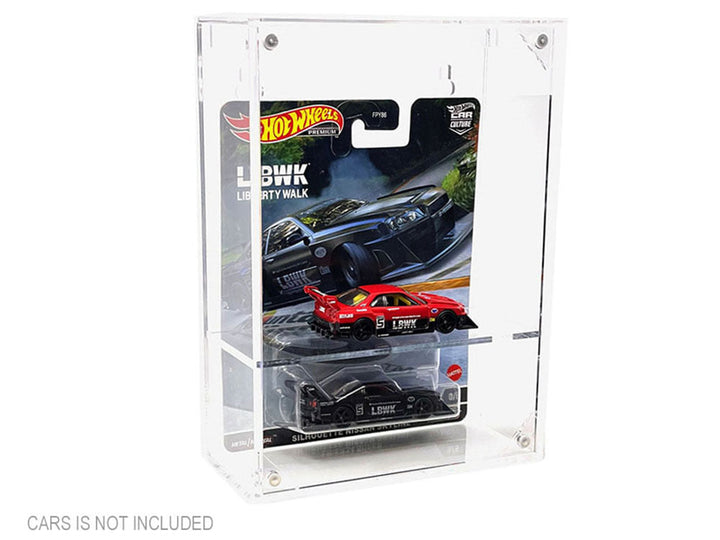 Showcase Premium Collector Single Display Case with Shelf "Mijo Exclusives" for 1/64 Scale Models image 2