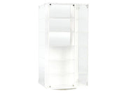 Acrylitower Showcase 24 Car Display Desktop Spinner with Cover White "Mijo Exclusives" for 1/64 Scale Models image 2