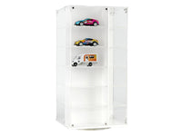 Acrylitower Showcase 24 Car Display Desktop Spinner with Cover White "Mijo Exclusives" for 1/64 Scale Models image 4