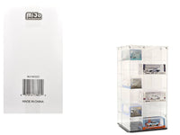 Acrylitower Showcase Large 24 Car Display Desktop Spinner with Cover Clear "Mijo Exclusives" for 1/64 Scale Models image 4