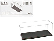 Showcase Acrylic Display Case with Black Synthetic Leather Base "Mijo Exclusives" for 1/18 Scale Models image 3