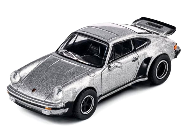 1975 Porsche 930 Turbo Silver Metallic "Collection" Series 1/64 Diecast Model Car by Majorette image 2