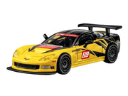 2005 Chevrolet Corvette C6R #69 Yellow and Black "Collection" Series 1/64 Diecast Model Car by Majorette image 2