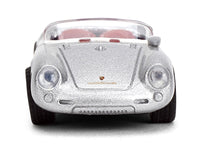 1955 Porsche 550 Spyder Silver Metallic with Red Interior "Collection" Series 1/64 Diecast Model Car by Majorette image 4