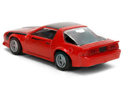 1985 Chevrolet Camaro Red with Black Top and Stripes "Collection" Series 1/64 Diecast Model Car by Majorette image 3