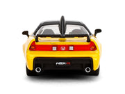1995 Honda NSX-R GT RHD (Right Hand Drive) Yellow with Black Top "Collection" Series 1/64 Diecast Model Car by Majorette image 4