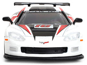 2005 Chevrolet Corvette C6R #16 White with Black and Red Graphics "Collection" Series 1/64 Diecast Model Car by Majorette image 4