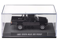1985 Toyota Hilux SR5 Pickup Truck Black "Collection" Series 1/64 Diecast Model Car by Majorette image 3