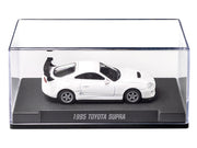 1995 Toyota Supra RHD (Right Hand Drive) White "Collection" Series 1/64 Diecast Model Car by Majorette image 3