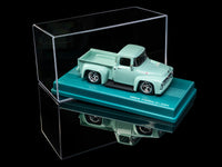 1956 Ford F-100 Pickup Truck Light Green "Collection" Series 1/64 Diecast Model Car by Majorette image 5
