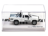 Majorette 1985 Toyota Hilux SR5 pickup white black graphics 1:64 MJ8505001022, product image 4