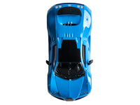2005 Bugatti Veyron 16.4 Super Sport Blue "Collection" Series 1/64 Diecast Model Car by Majorette image 3