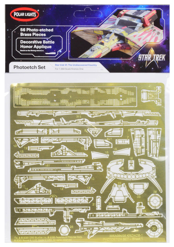 Polar Lights Klingon Kronos One photoetch detail set 1:350 MKA064, product image 1