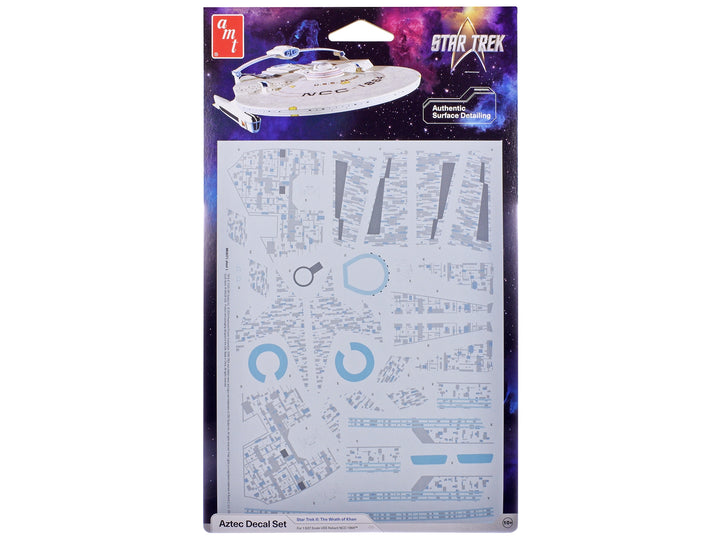U.S.S. Reliant NCC-1864 Aztec Decal Set "Star Trek II: The Wrath of Khan" (1982) Movie 1/537 Scale Model by AMT image 2