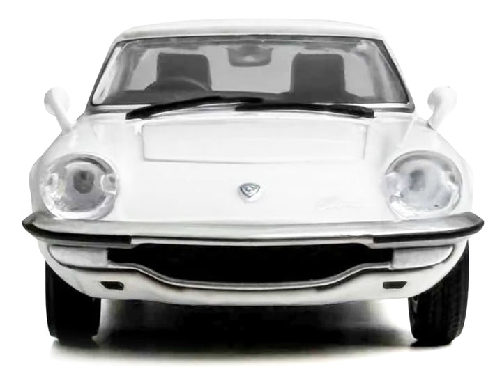 1968 Mazda 110 S Cosmo Sport RHD (Right Hand Drive) White 1/64 Diecast Model Car by Model Model image 2