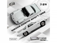 1968 Mazda 110 S Cosmo Sport RHD (Right Hand Drive) White 1/64 Diecast Model Car by Model Model image 5