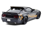 Pandem Mustang Black with Gold Graphics 1/64 Diecast Model Car by Model Model image 3