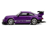 RWB 930 Purple with White Stripes 1/64 Diecast Model Car by Model Model image 2