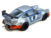 RWB 964 #8 "Ichiban Boshi - Martini Racing" Silver Metallic with Stripes 1/64 Diecast Model Car by Model Model image 4