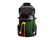 RWB 964 "Kimera-Rough World" Black with Graphics 1/64 Diecast Model Car by Model Model image 4