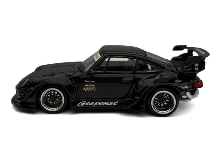 RWB 993 "Gespenst" Black 1/64 Diecast Model Car by Model Model image 2